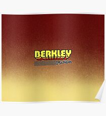 Berkley, Michigan | Retro Stripes Poster