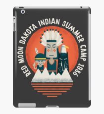 Indian summer camp iPad Case/Skin