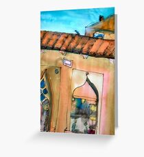 Florence Windows Greeting Card