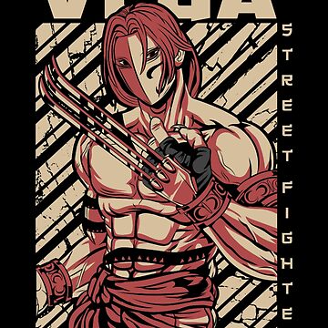 Vega street fighter Art Board Print for Sale by leandroyepyep