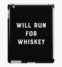 Wird für Whisky laufen iPad-Hülle & Klebefolie