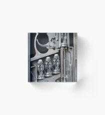 H. R. Giger Museum - Entrance Statue. Gruyeres, Switzerland Acrylic Block