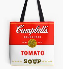 Andy warhol soup can mug Tote Bag