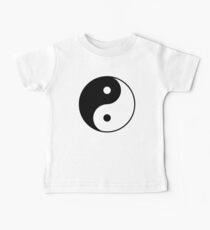 Asian Yin Yang Symbol Baby Tee