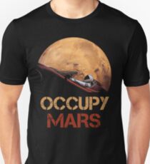 Occupy Mars Spacex Starman Unisex T-Shirt