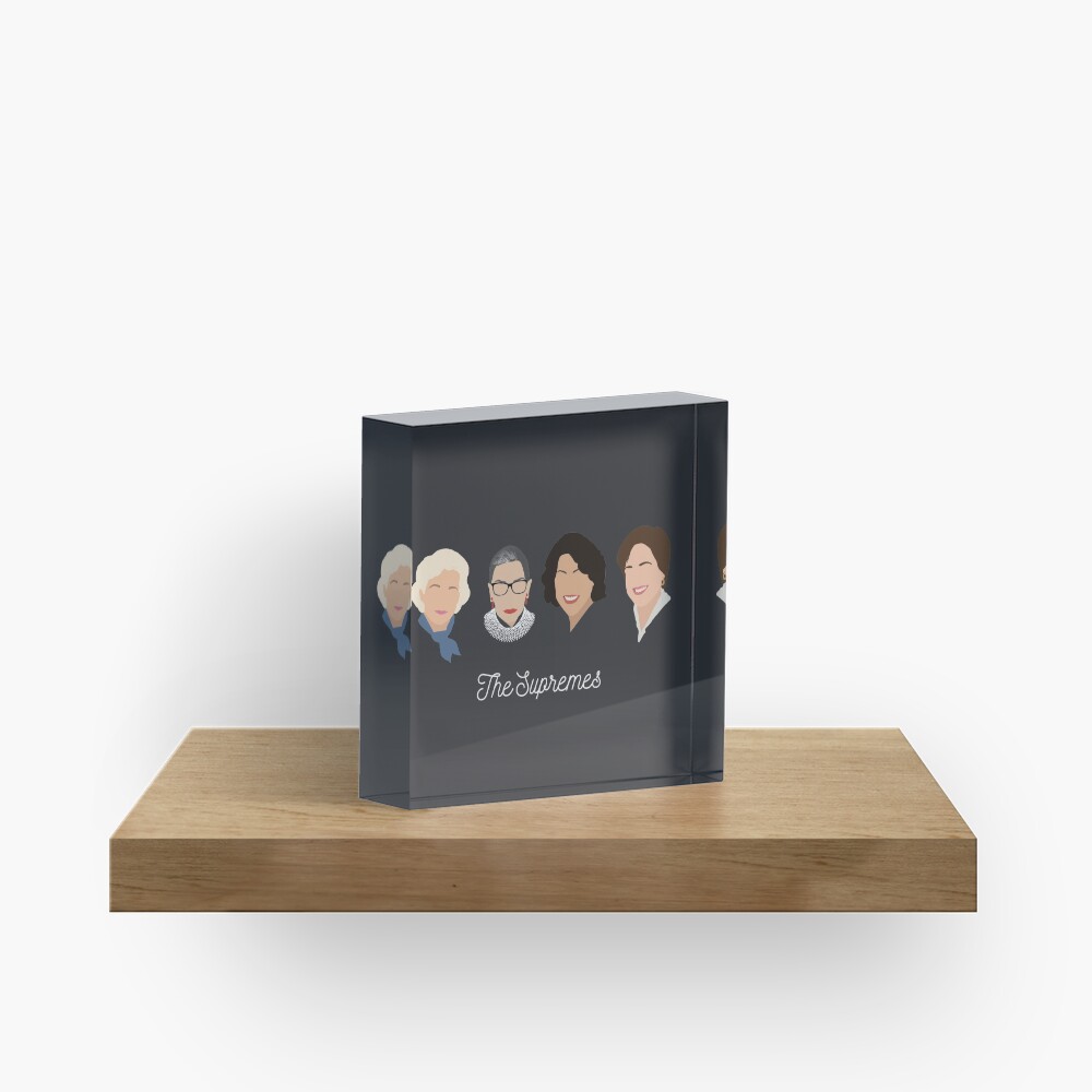 The Supremes Acrylic Block