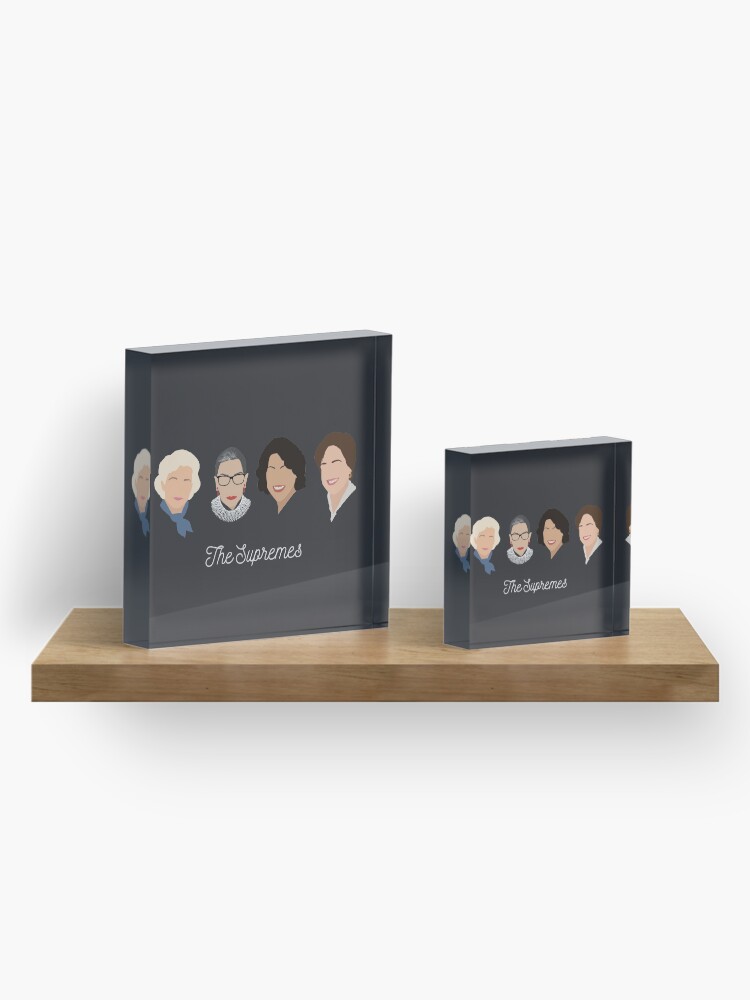 Alternate view of The Supremes Acrylic Block