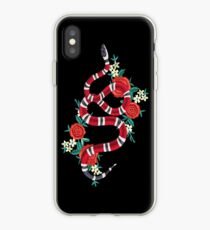 snake flower cute iPhone Case