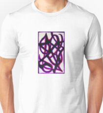 Abstract Purple Delightfully Pure Passion Unisex T-Shirt