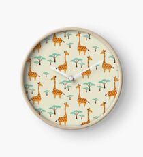 Giraffen Uhr