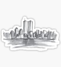 Never forget 9-11 Sticker