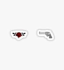 Gun N' Rose StreetStyle Sticker