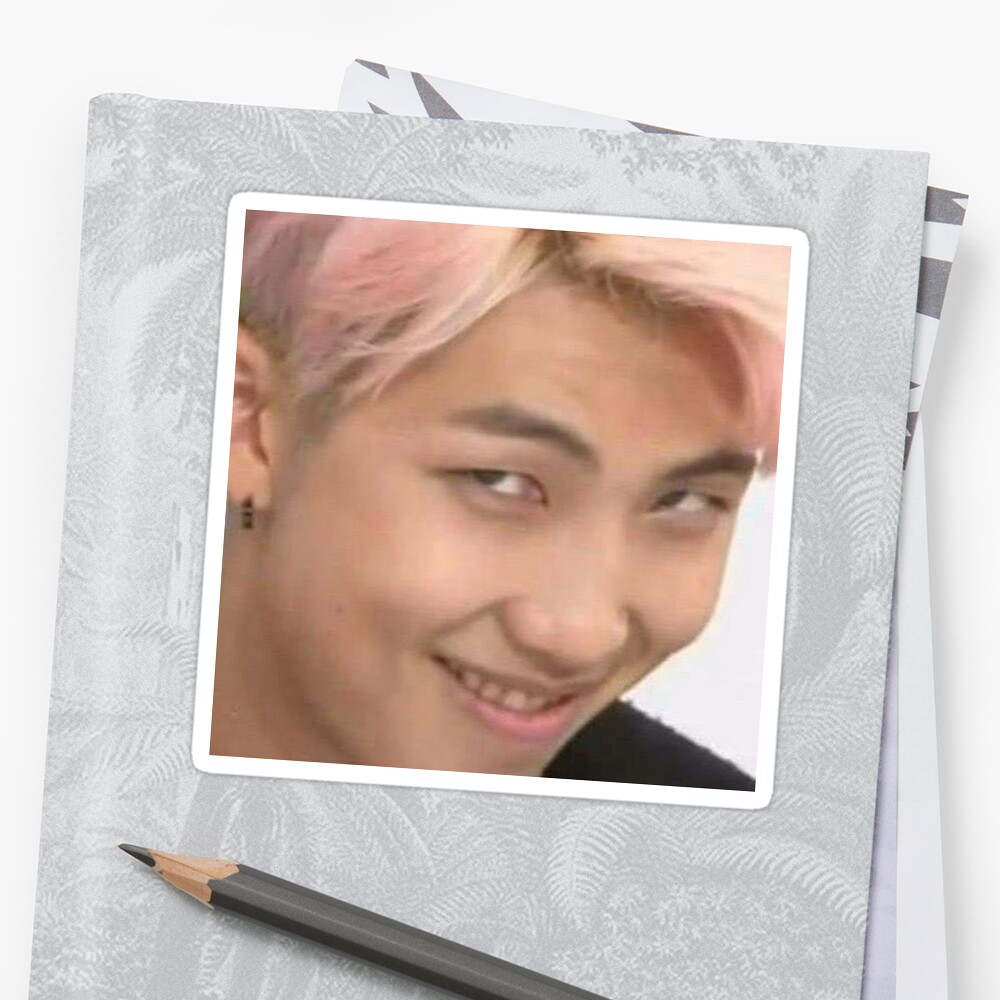 RM BTS MEME Stickers By Orphys Redbubble