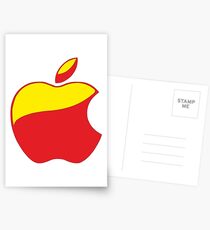 Apple logo Postcards
