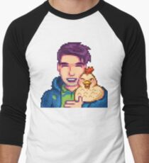 Shane und Hühnchen Baseballshirt mit 3/4-Arm