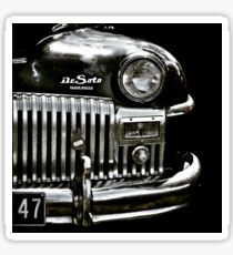 1947 Black Chrysler DeSoto Sticker