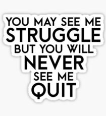 Struggle Sticker