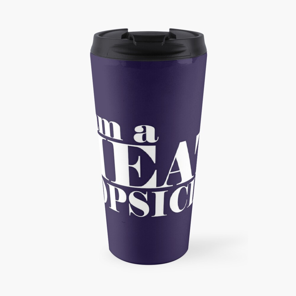 "I am a meat popsicle." Travel Mug by Cetaceous | Redbubble