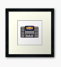 Earthbound Super Nintendo Cartridge Framed Print