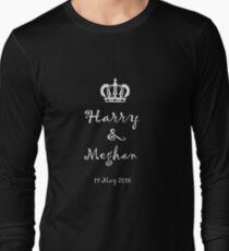 Prince Harry and Meghan Markle - Wedding 19 May 2018 Long Sleeve T-Shirt