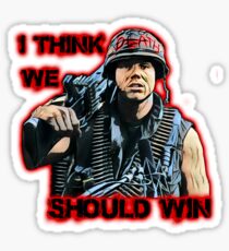 I think we should win Sticker