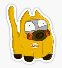Hazmat Cat Sticker