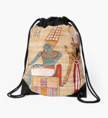 Amun & Mut Receive offerings Drawstring Bag