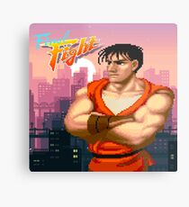 Guy from final fight Metal Print