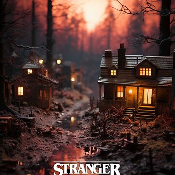 Artwork thumbnail, Little Stranger Things Poster by miketea