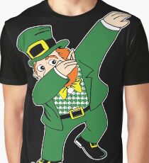 Dabbin' Leprechaun Graphic T-Shirt