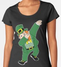 Dabbin' Leprechaun Women's Premium T-Shirt