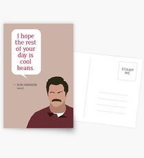 Ron Swanson Postcards