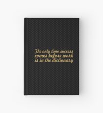 The only time... Inspirational Quote Hardcover Journal