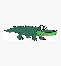 King Gizzard Gator Green Photographic Print