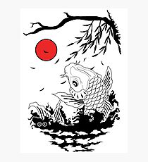Koi Fish - Genki, the Energetic Photographic Print