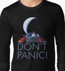 Spacex Starman DON'T PANIC Long Sleeve T-Shirt