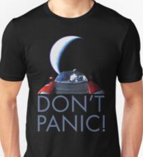 Spacex Starman DON'T PANIC Unisex T-Shirt