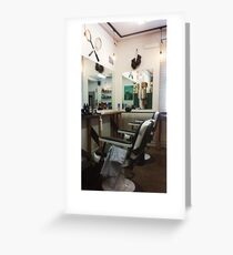 Biba Barber Greeting Card