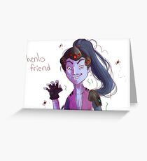 moon2HENLO Greeting Card