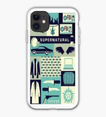 Supernatural Collage Art iPhone Case