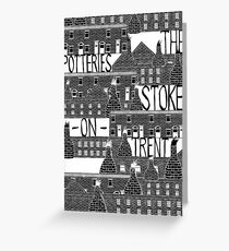 Stoke-On-Trent England Greeting Card