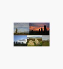 A Postcard From Scotland Art Board Print