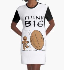 Think Big Shrek Graphic T-Shirt Dress