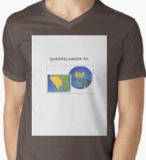 QUEENSLAND EH Men's V-Neck T-Shirt