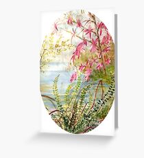 Beautiful view of nature Greeting Card