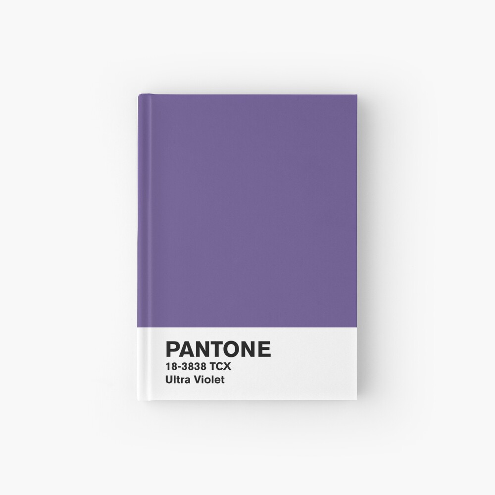 Ultraviolettes Pantone Notizbuch