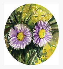 Easter purple egg Photographic Print