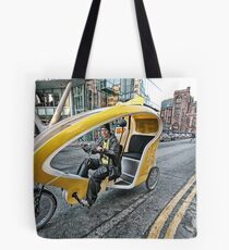 Cycle Taxi Tote Bag