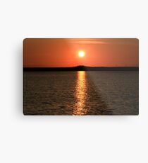 Little Eye Sunset Metal Print