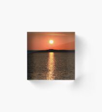 Little Eye Sunset Acrylic Block
